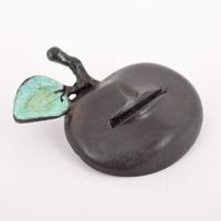 Claude Lalanne Pomme Bouche Bronze Brooch , Pin - Sold for $2,000 on 04-23-2022 (Lot 248).jpg